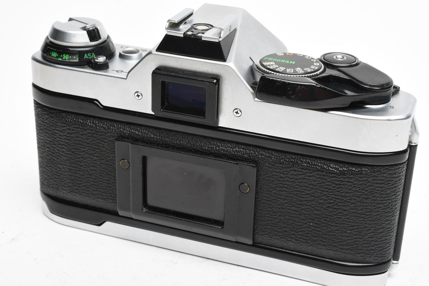 Canon AE-1 Program 35mm SLR Camera w/50mm f1.8, New Seals, Manual, Nice