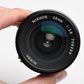 Nikon Nikkor 28mm f2.8 AIS mount lens, caps, 1A, nice & clean, Sharp!