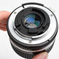 Nikon Nikkor 28mm f2.8 AIS mount lens, caps, 1A, nice & clean, Sharp!