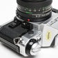 Canon AE-1 Program 35mm SLR Camera w/50mm f1.8, New Seals, Manual, Nice
