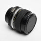 Nikon Nikkor 28mm f2.8 AIS mount lens, caps, 1A, nice & clean, Sharp!