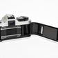 Canon AE-1 Program 35mm SLR Camera w/50mm f1.8, New Seals, Manual, Nice