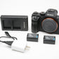 Sony A7R II Mirrorless Body, 2batts, USB charger, Only 17,794 Acts