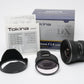 Tokina 11-16mm f2.8 AT-X Pro DX Aspherical lens for Nikon, Mint, Boxed