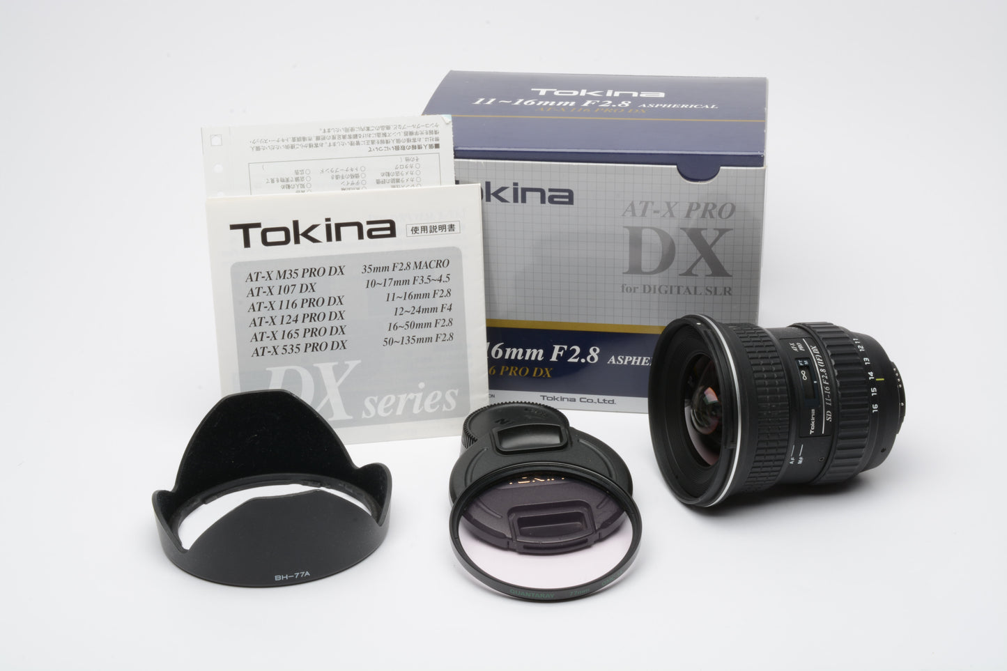 Tokina 11-16mm f2.8 AT-X Pro DX Aspherical lens for Nikon, Mint, Boxed