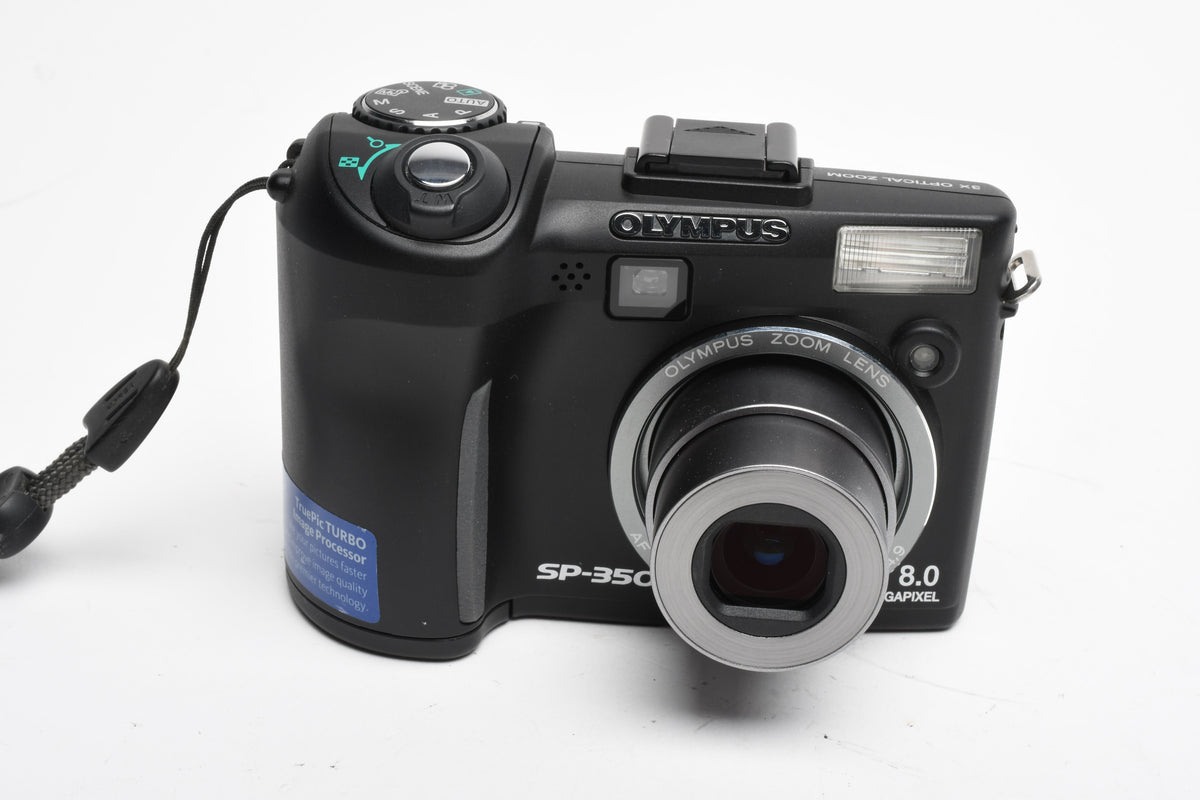 Olympus SP-350 8MP Digital Point&Shoot camera, strap, 1GB XD, Great