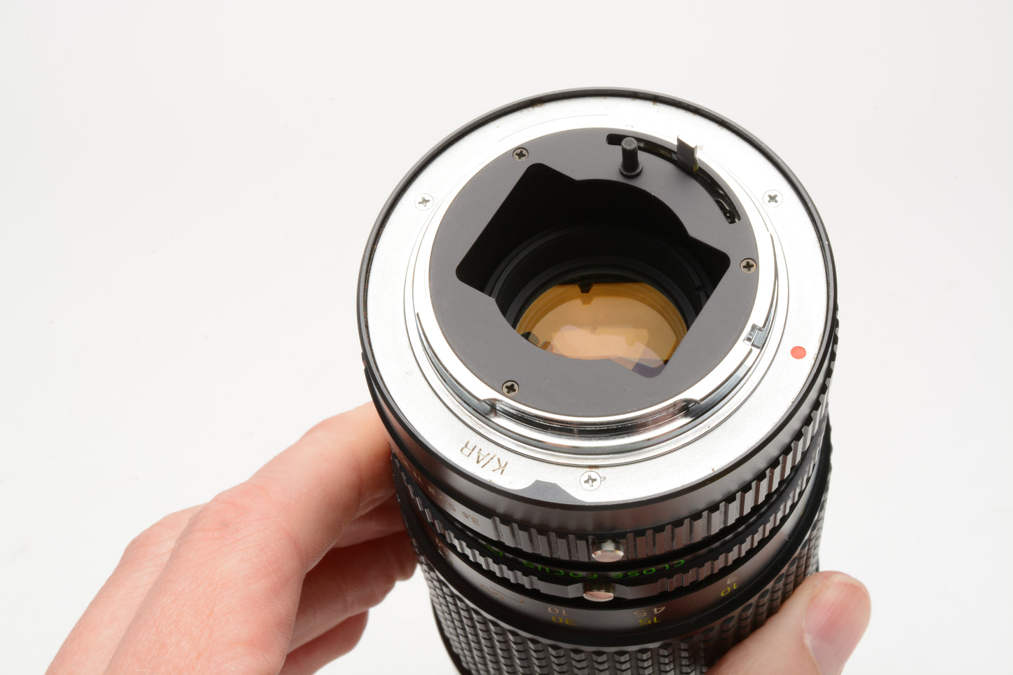 Tokina AT-X 352 35-200mm f3.5-4.5 for Konica zoom lens, boxed + UV