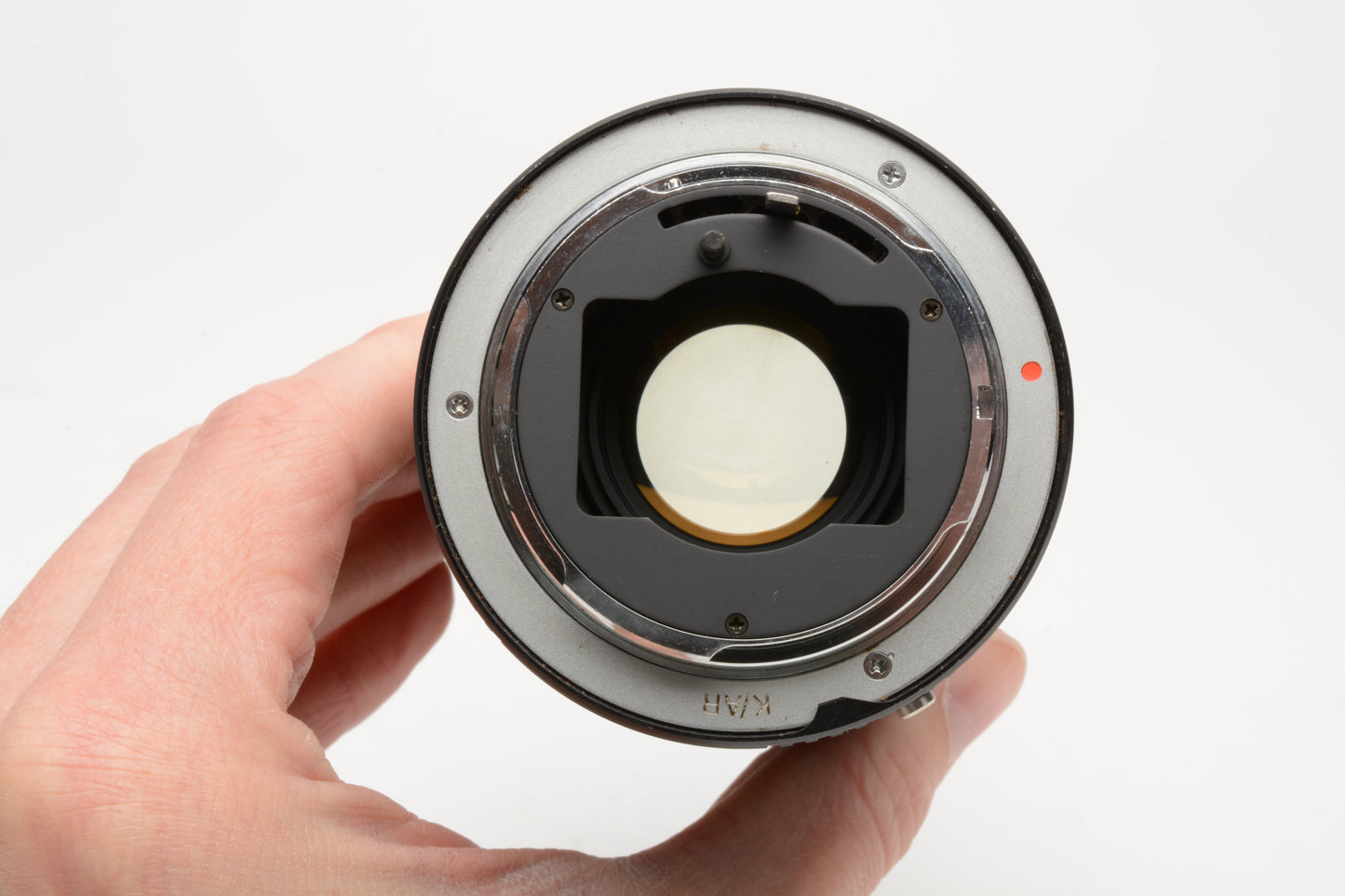 Tokina AT-X 352 35-200mm f3.5-4.5 for Konica zoom lens, boxed + UV