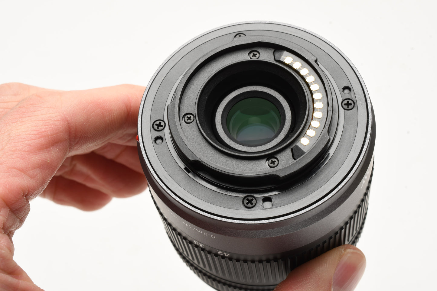 Panasonic Lumix G Vario 14-42mm F3.5-5.6 Mega O.I.S. Zoom Lens, Pouch, Mint-