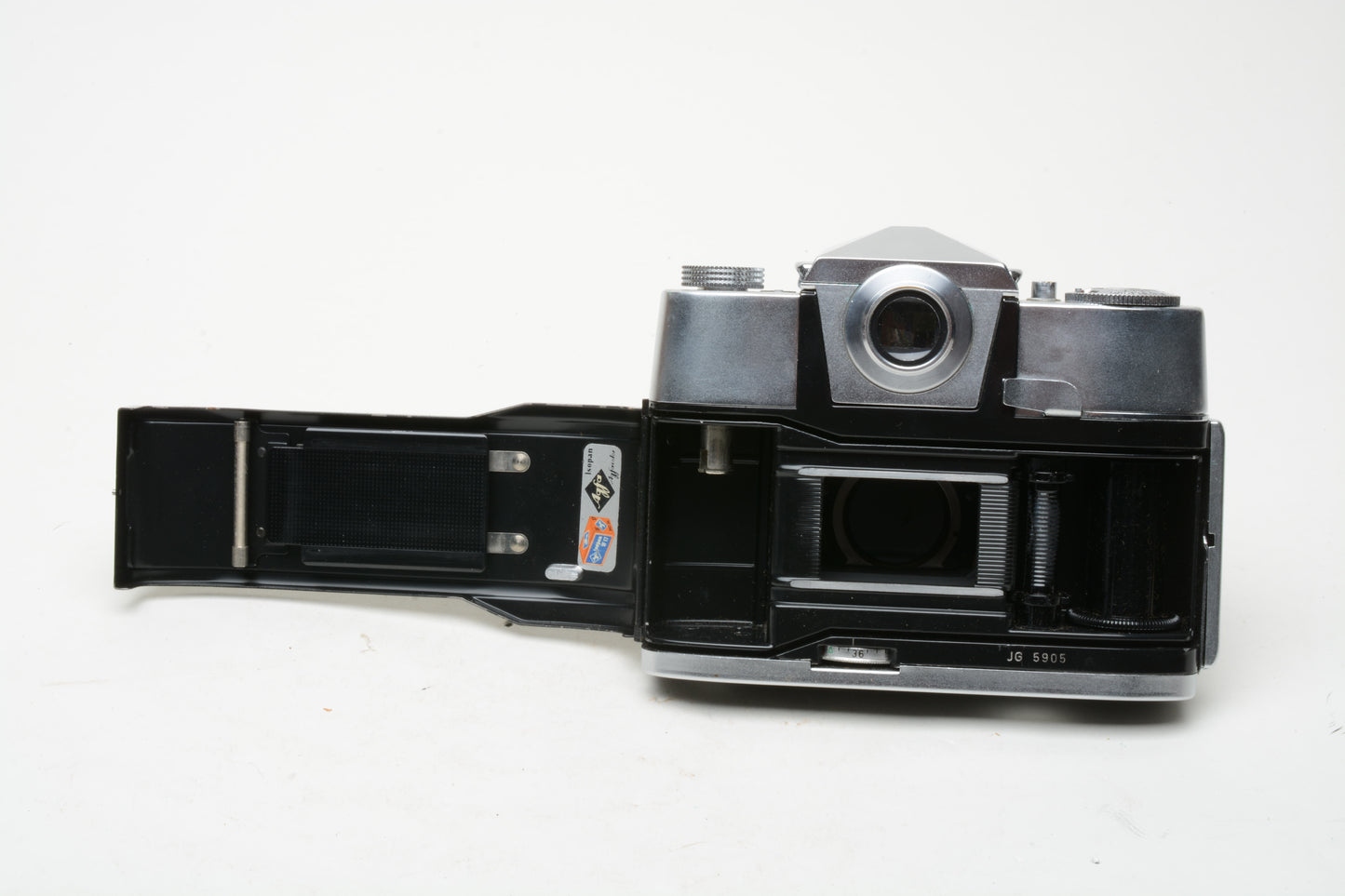 Agfa Agfaflex 35mm Film Camera w/Apotar 50mm f2.8 Lens, case, Parts/Repair