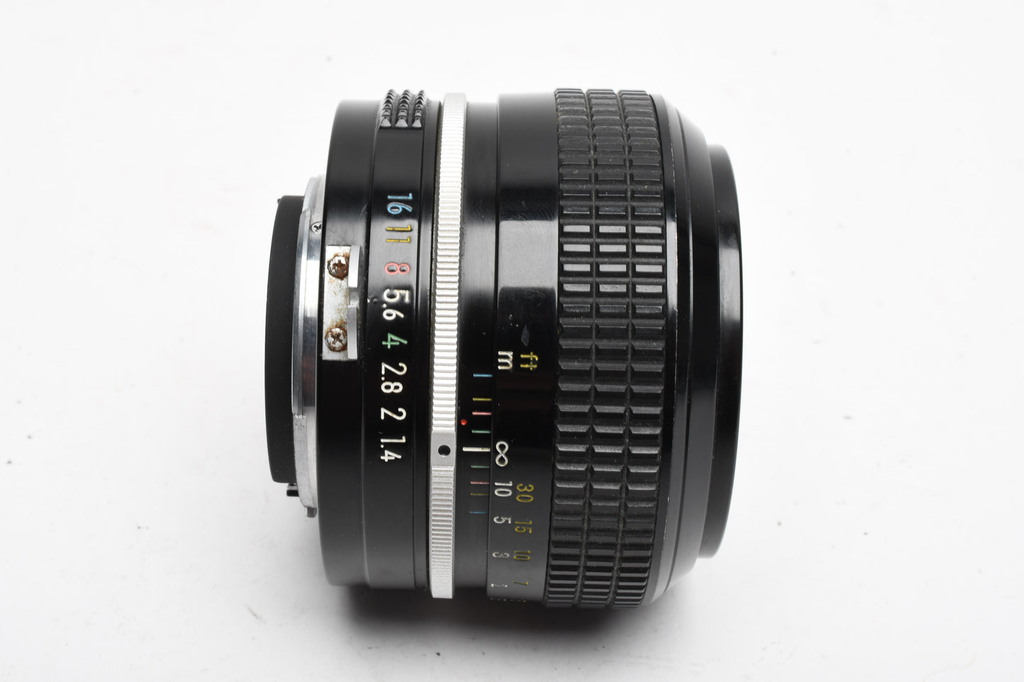 Nikon Nikkor 50mm f1.4 (Non-AI) Prime lens, caps, Sharp & Clean
