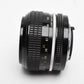 Nikon Nikkor 50mm f1.4 (Non-AI) Prime lens, caps, Sharp & Clean