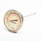 2.5" Premier Dial thermometer w/8" post + tray clip