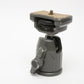 Velbon PH-163 Ball Head, Clean and smooth, w/QR plate