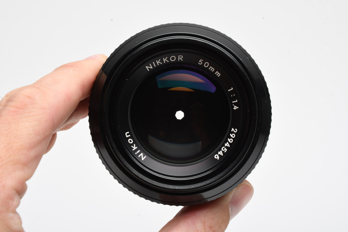 Nikon Nikkor 50mm f1.4 (Non-AI) Prime lens, caps, Sharp & Clean