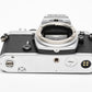 Nikon FM Chrome 35mm SLR Body, New seals, Boxed, Great!