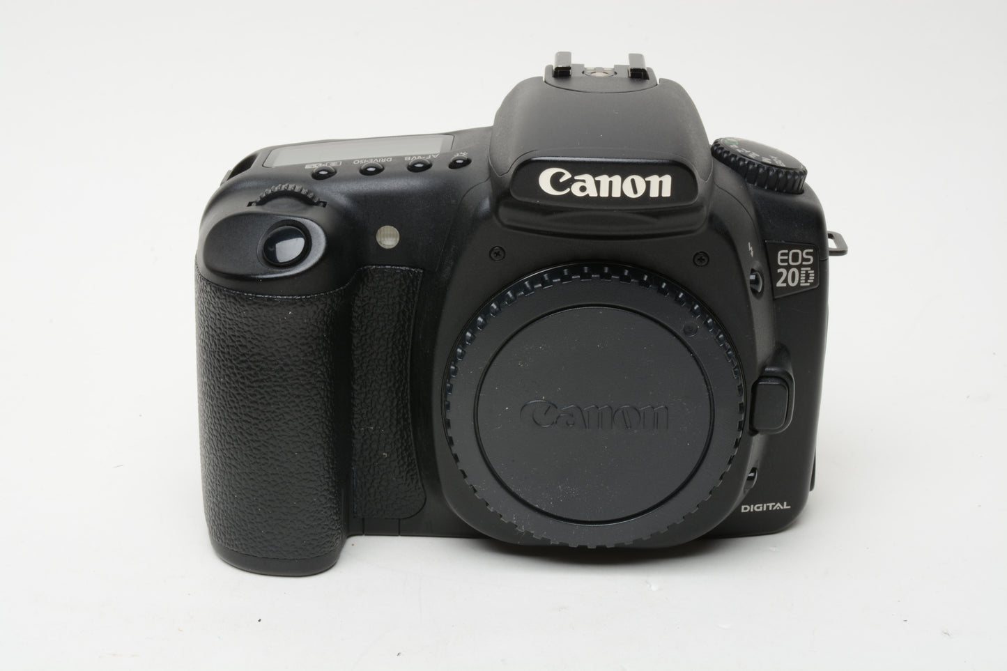 Canon EOS 20D DSLR w/18-55mm f/3.5-5.6 Lens, 3X Batts, 4GB CF Card, Boxed