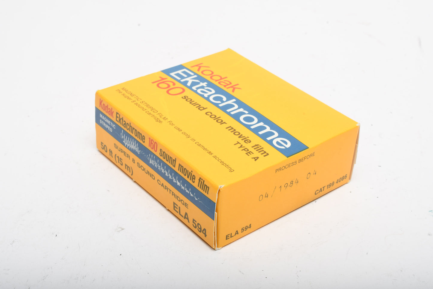 Kodak Ektachrome 160 ELA 594 S8 Movie Film - New