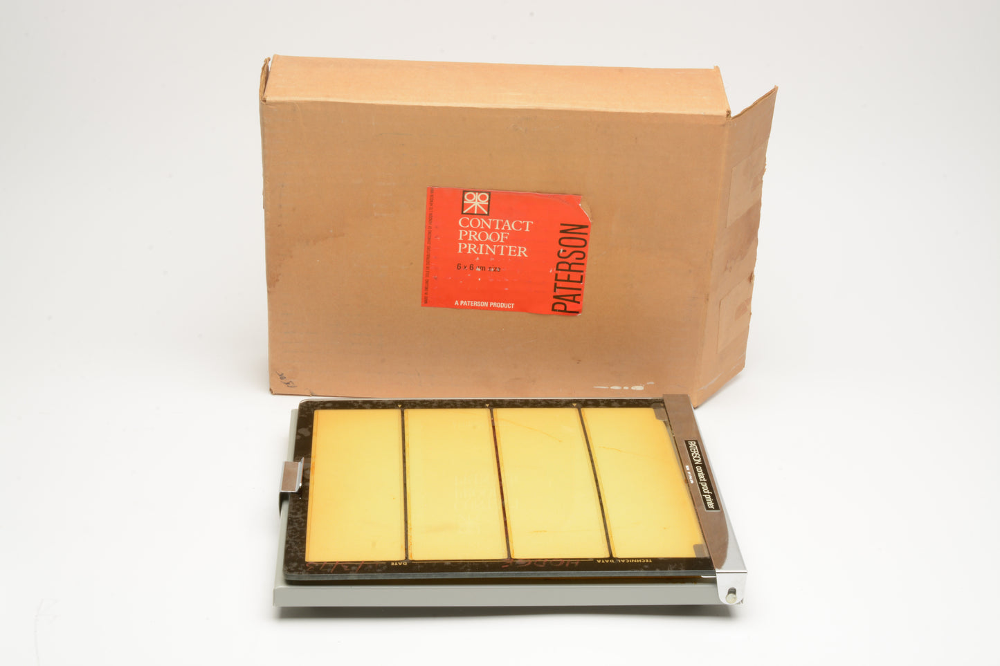 Paterson Contact Proof Printer 6x6cm, Medium format, 120/220 film, Boxed