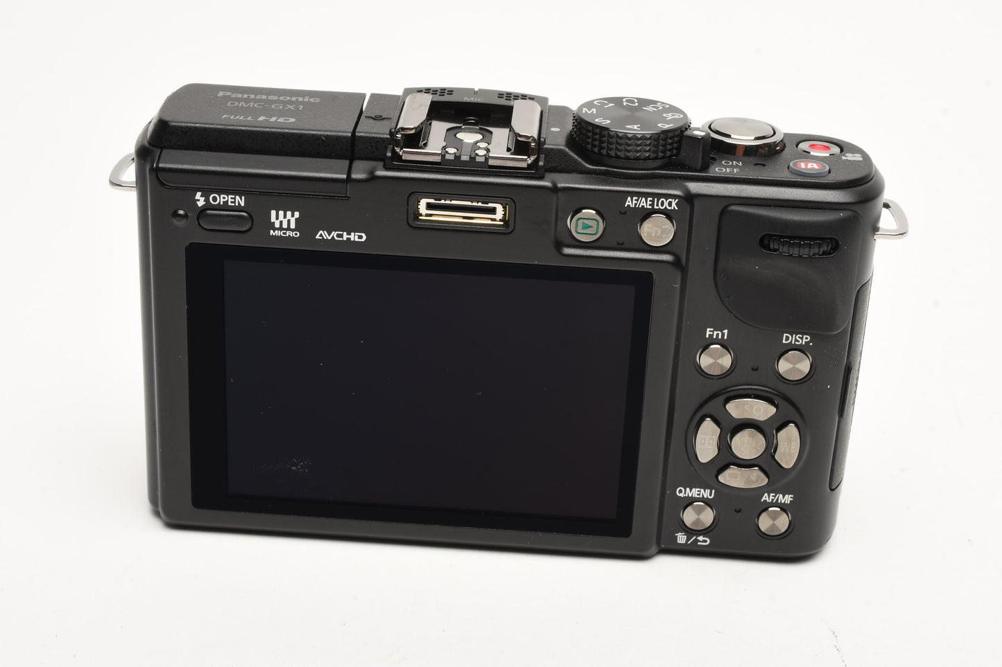 Panasonic Lumix DMC-GX1 Body Only (Black) Boxed, Mint- Only 303 Acts!