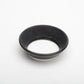 Ednalite Contessa 9-02 S 27mm hard plastic lens hood, very nice & clean