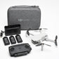 DJI Mavic Mini Ultra Light w/3batts, remote, Tested, (Unbound), Great