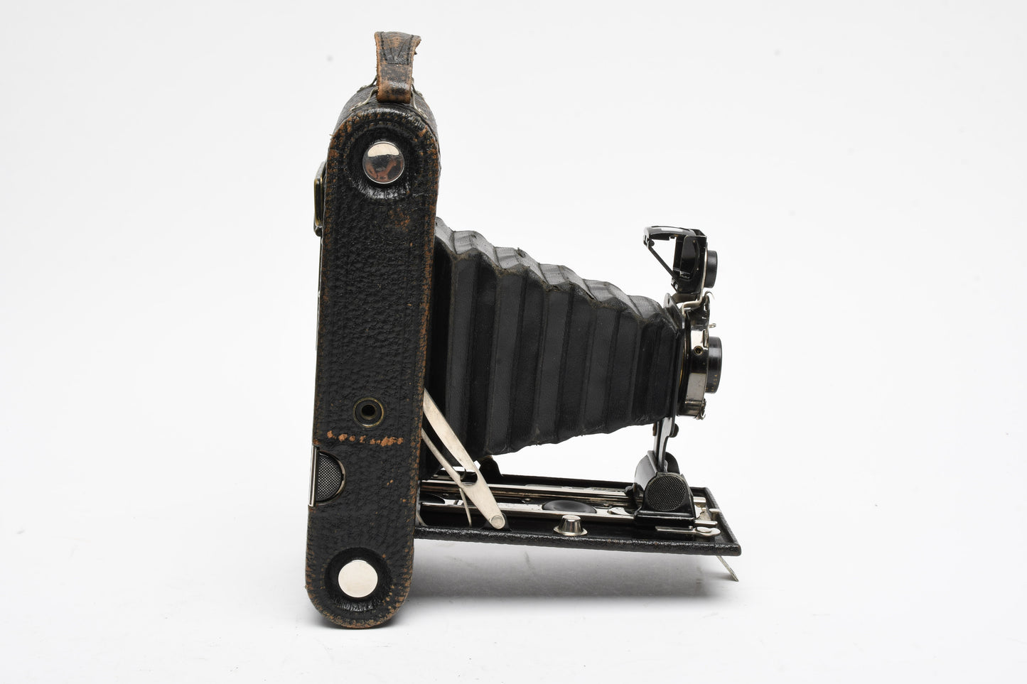 Kodak 1A Junior 116 folding vintage camera w/case, works