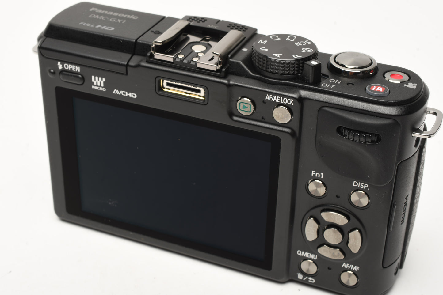 Panasonic Lumix DMC-GX1 Body Only (Black) Boxed, Mint- Only 303 Acts!