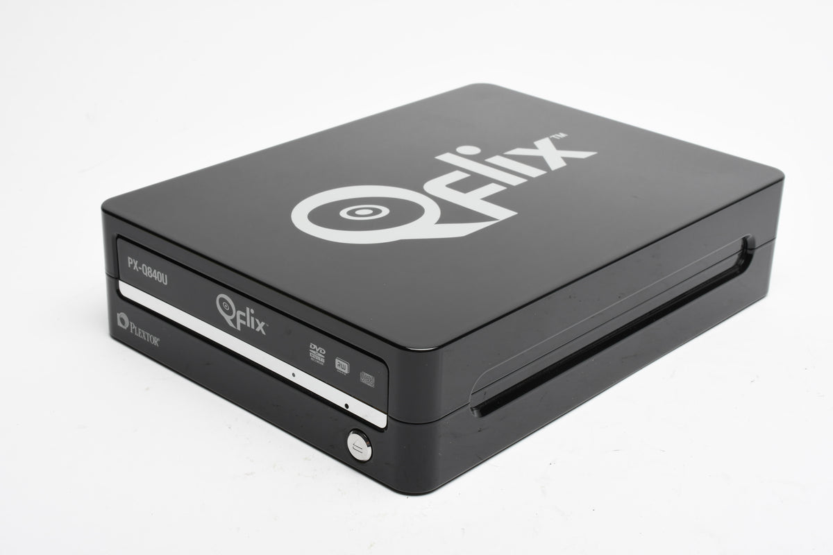 Plextor PX-Q840U External DVD + RW Qflix Drive – USB 2.0, +AC, Tested