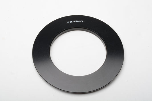 Cokin P series 55mm adapter ring, made in France