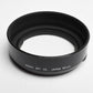 Asahi Pentax Lens Hood for 50mm 1.4, 1.2, 55mm Snap on, with Case, Very clean