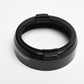 Asahi Pentax Lens Hood for 50mm 1.4, 1.2, 55mm Snap on, with Case, Very clean
