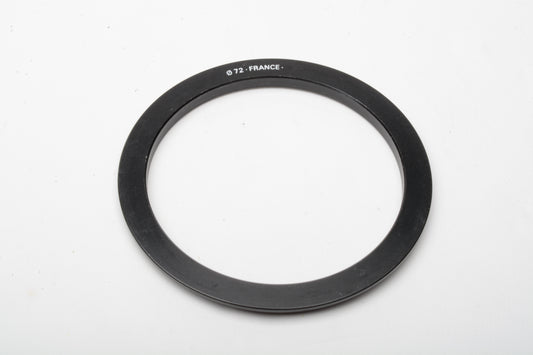 Cokin P series 72mm adapter ring, made in France