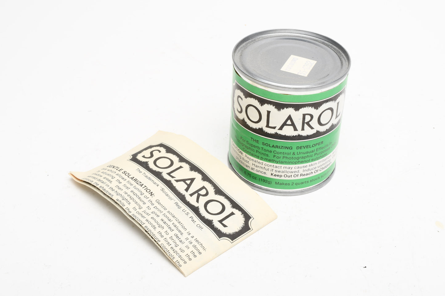 Solarol Paper Developer (Makes 2 Qts / 64 oz.)