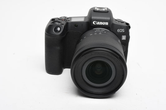 Canon EOS R Mirrorless w/ RF 24-105mm F4-7.1 IS STM lens, ≤2000 Acts!!