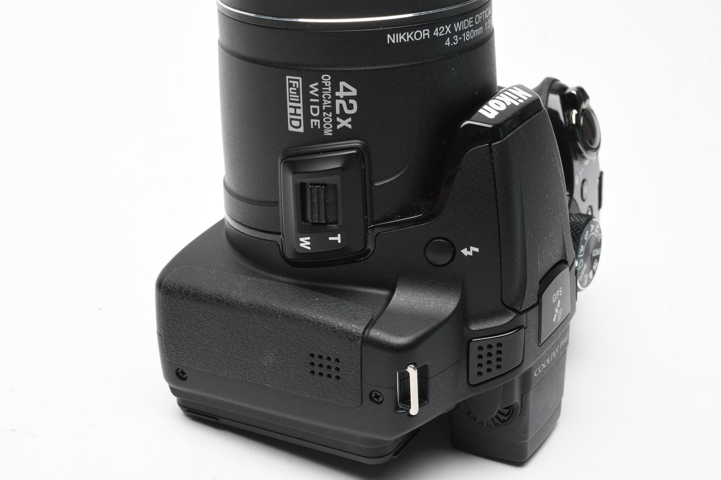 Nikon Coolpix P510 16.1MP Digital Point&Shoot bundle w/batt, manual, Great!