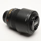 Nikon AFS Nikkor 55-200mm F4-5.6G ED DX VR zoom lens, caps, hood, pouch, Mint-