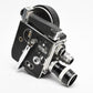 Bolex Paillard H16 16mm Camera, 3X lenses, accessories, tested, Great!