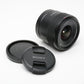 Sony 11mm f1.8 SEL11F18 wide lens, very clean and sharp