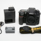 Nikon D7500 DSLR Body w/batt., charger, strap, Only 12K Acts!