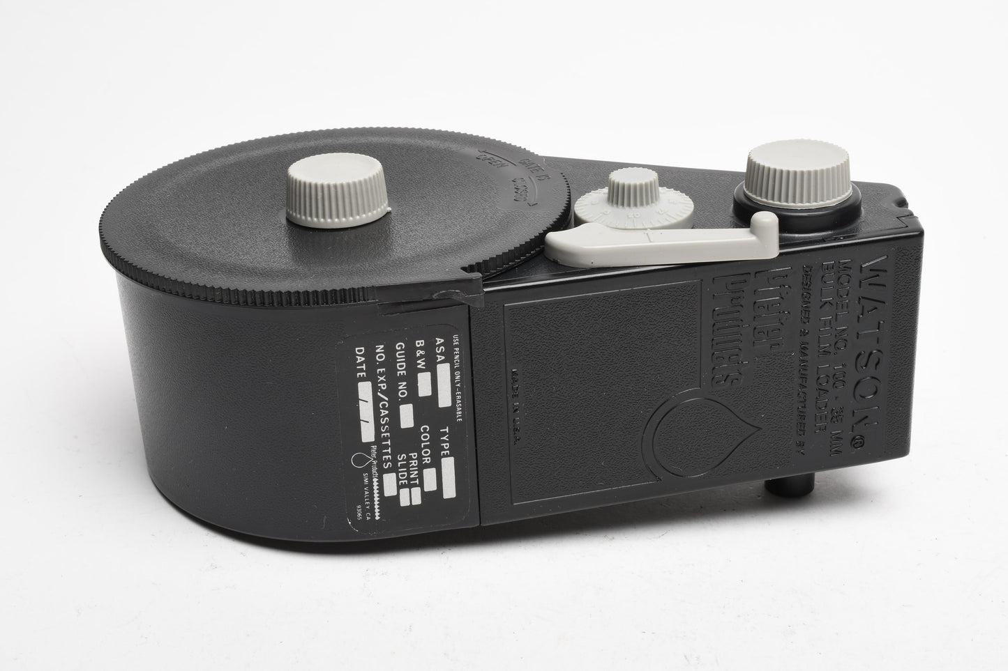 Watson 100 Bulk Film Loader for 35mm film, New! Boxed