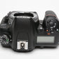 Nikon D7500 DSLR Body w/batt., charger, strap, Only 12K Acts!