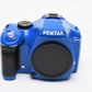 Pentax KX Blue DSLR Body, Only 6907 Acts, manual, Tested