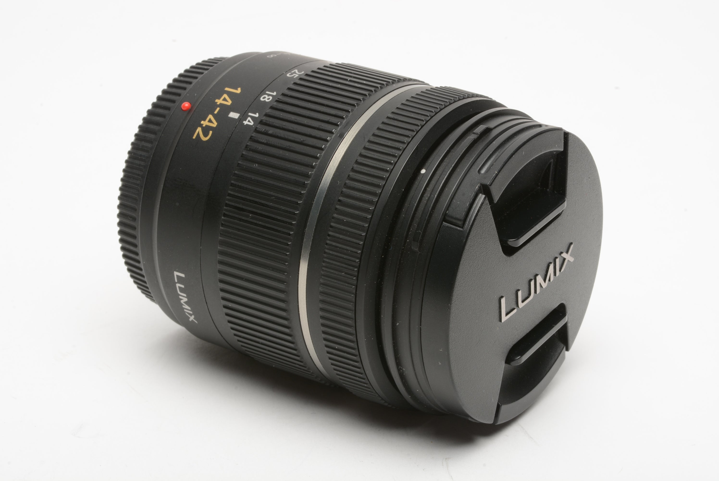 Panasonic LUMIX 14-42mm H-FS014042 2021人気の - レンズ(ズーム)