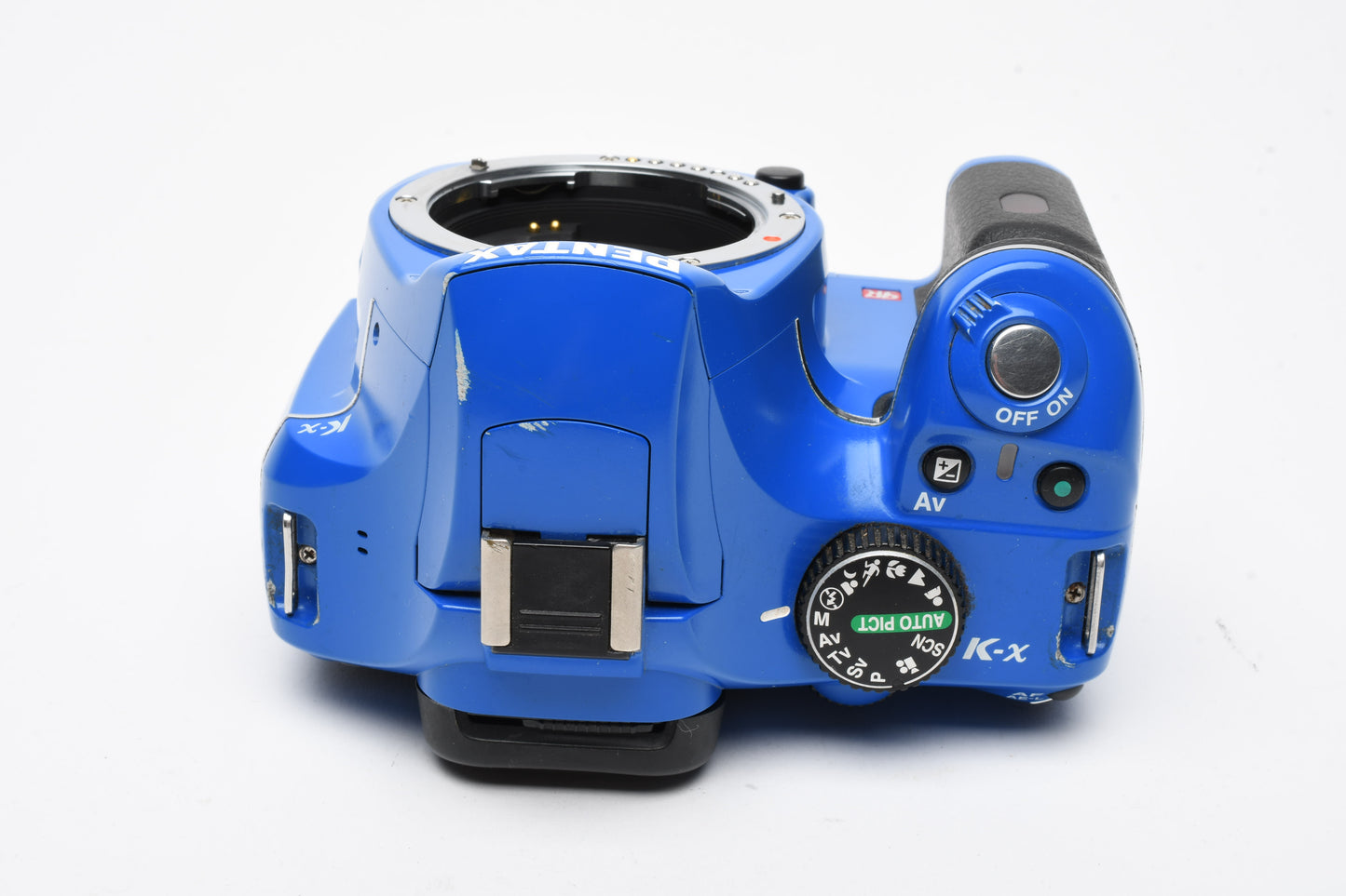 Pentax KX Blue DSLR Body, Only 6907 Acts, manual, Tested