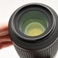 Nikon AFS Nikkor 55-200mm F4-5.6G ED DX VR zoom lens, caps, UV, clean!