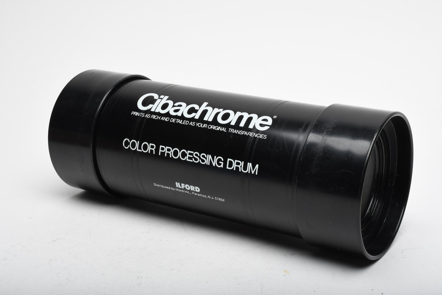 Ilford Cibachrome color processing drum 8x10 w/lid and bottom, clean
