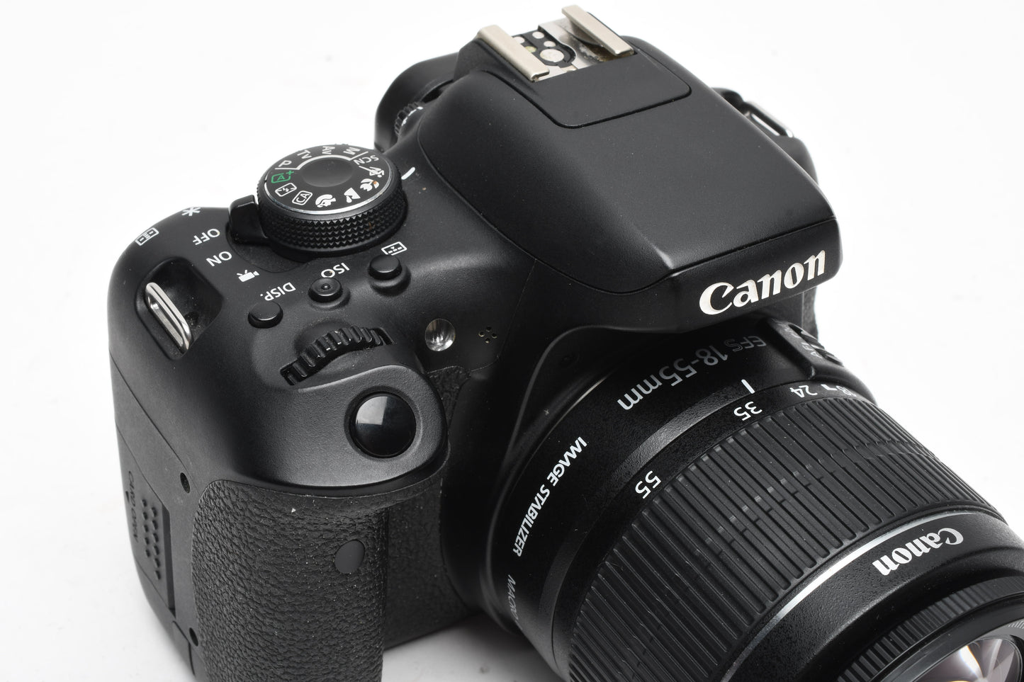 Canon EOS Rebel T6i DSLR w/18-55mm IS II, batt+charger 10,555 Acts, Nice