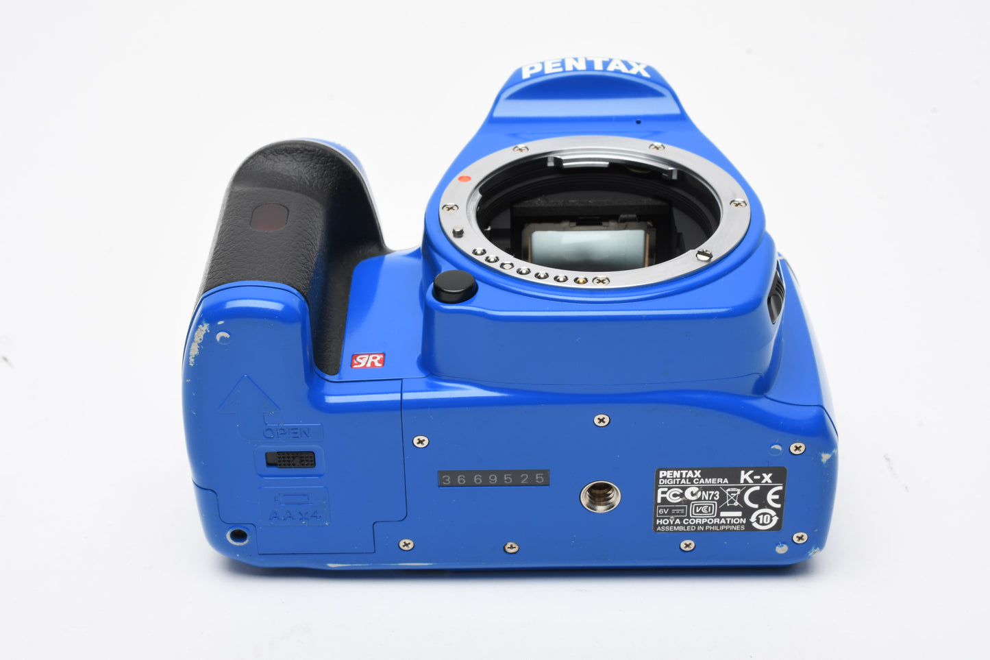 Pentax KX Blue DSLR Body, Only 6907 Acts, manual, Tested