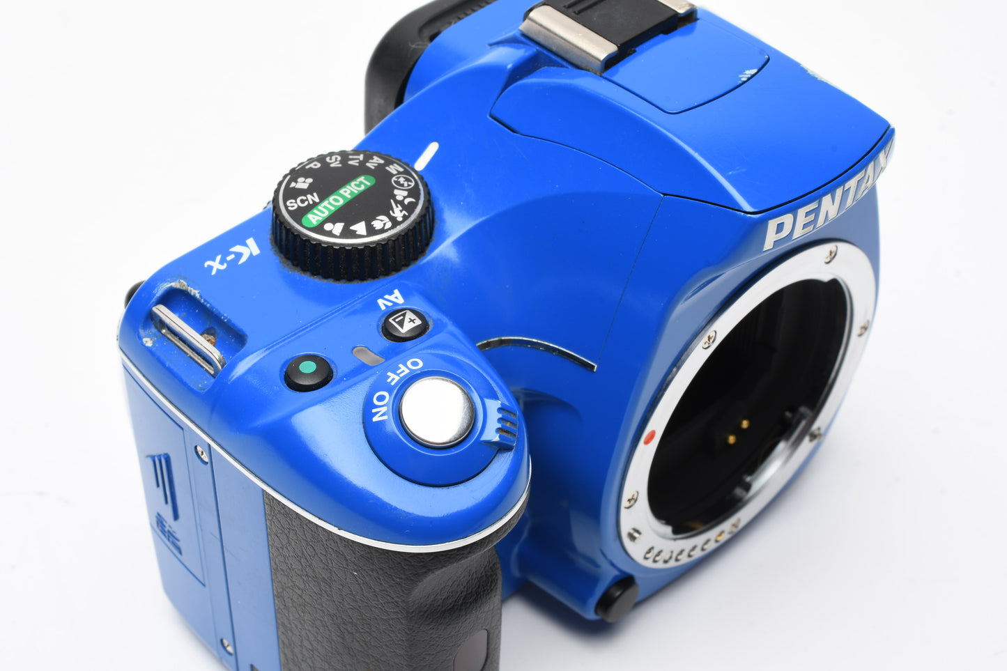 Pentax KX Blue DSLR Body, Only 6907 Acts, manual, Tested